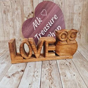 LOVE wooden home decor